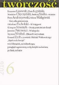 Twórczość nr 6 - 2016 - Redakcja miesięcznika Twórczość