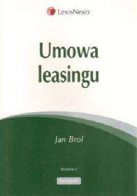 Umowa leasingu - Jan Brol