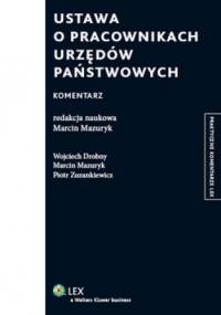 Ustawa o pracownikach urzędów państwowych. Komentarz