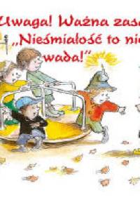 Uwaga! Ważna zasada: Nieśmiałość to nie wada! - J. S. Jackson