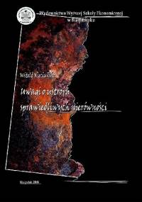 Uwagi o ustroju sprawiedliwych nierówności - Witold Nieciuński