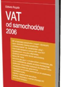 VAT od samochodów 2006 - Elżbieta Rogala