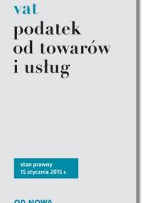 VAT. Podatek od towarów i usług - Anna Prus