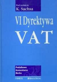 VAT VI Dyrektywa - Krzysztof Sachs