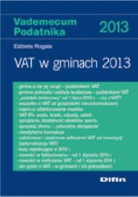 VAT w gminach 2013 - Elżbieta Rogala