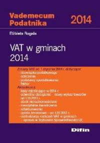 Vat w gminach 2014 - Elżbieta Rogala