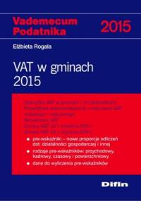 VAT w gminach 2015 - Elżbieta Rogala