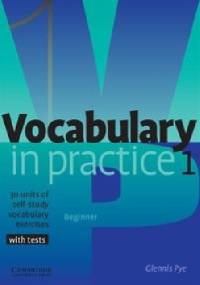 Vocabulary in Practice 1 Beginner - Glennis Pye
