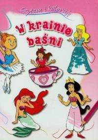 W krainie baśni. Czytam i koloruję - Anna Wiśniewska