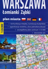 Warszawa Łomianki, Ząbki. Plan miasta. 1:26 000 Express Map