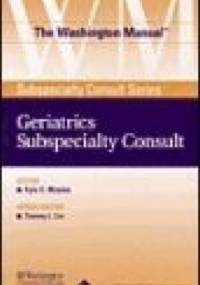 Washington Manual Geriatrics Subspecialty Consult - Kyle C. Moylan