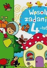 Wesołe zadania 4-latka. Naklejaj i baw się! - Elżbieta Lekan
