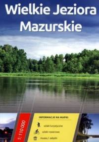 Wielkie Jeziora Mazurskie. Mapa turystyczna. 1:110 000 Daunpol