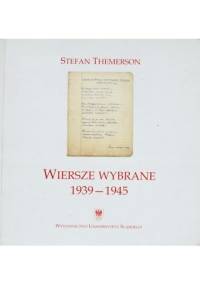 Wiersze wybrane 1939-1945 - Stefan Themerson