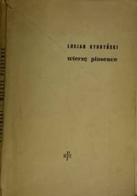 Wierzę piosence - Lucjan Kydryński