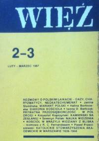 Więź nr 2-3 (340-341) luty- marzec 1987 - praca zbiorowa