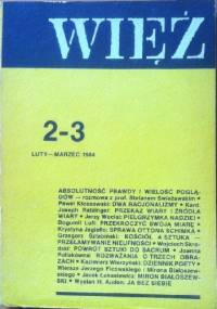 Więź nr 2-3(304-305), luty - marzec 1984 - praca zbiorowa