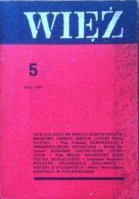 Więź nr 5 (343) maj 1987 - praca zbiorowa