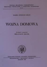 Wojna domowa - Marek Anneusz Lukan