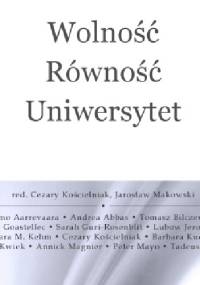 Wolność, równość, uniwersytet - praca zbiorowa