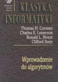 Wprowadzenie do algorytmów - praca zbiorowa