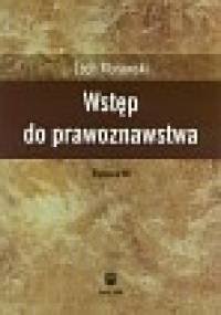Wstęp do prawoznawstwa - Lech Morawski