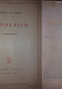 Wybór pism - Bolesław Prus