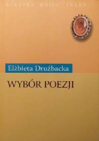 Wybór poezji - Elżbieta Drużbacka
