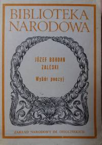 Wybór poezyj - Józef Bohdan Zaleski