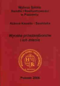 Wycena przedsiębiorstw i ich mienia - Aldona Kamela-Sowińska