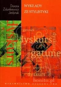 Wykłady ze stylistyki - Dorota Zdunkiewicz-Jedynak
