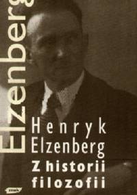 Z historii filozofii - Henryk Elzenberg