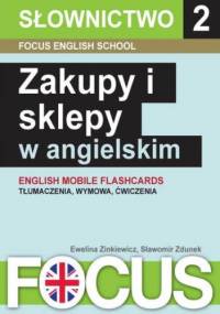 Zakupy i sklepy w angielskim - English School s.c. Focus