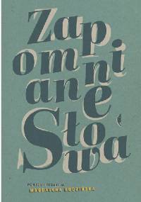 Zapomniane słowa - Magdalena Budzińska