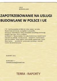ZAPOTRZEBOWANIE NA USLUGI BUDOWLANE - praca zbiorowa