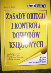 Zasady obiegu i kontroli dowodów księgowych - Ksawery Haski