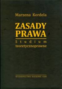 Zasady prawa - Marzena Kordela