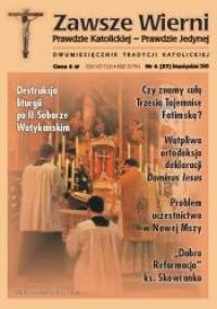 Zawsze wierni, listopad-grudzień 2000 - Redakcja pisma Zawsze wierni