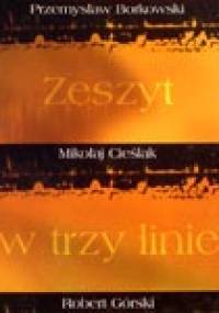 Zeszyt w trzy linie