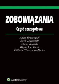 Zobowiązania. Część szczegółowa - praca zbiorowa