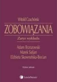 Zobowiązania. Zarys wykładu. - Witold Czachórski